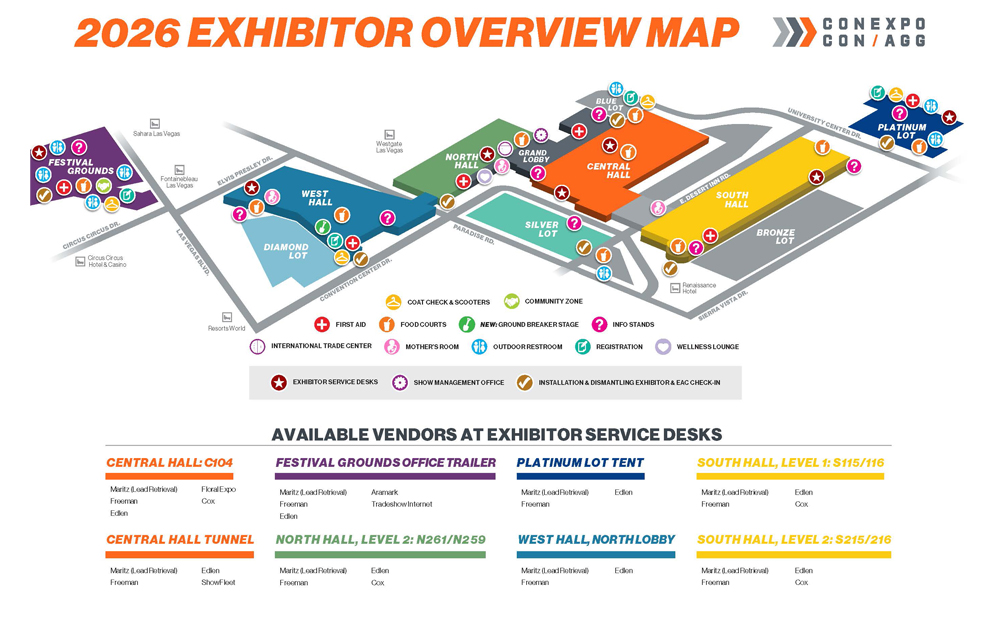 Exhibitor Overview Map