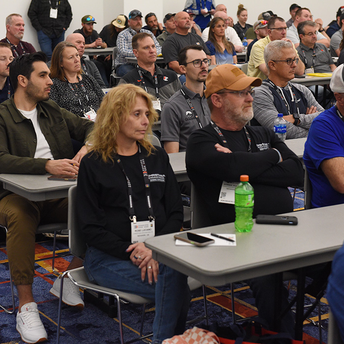 Laughing education class CONEXPO-CON/AGG