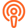 Apple Podcast Orange