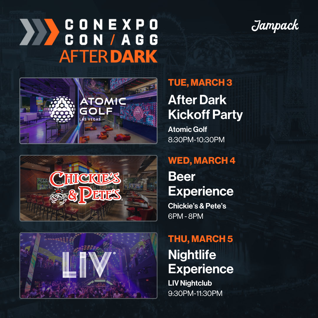 CONEXPO-CON/AGG After Dark Jam Pack Events
