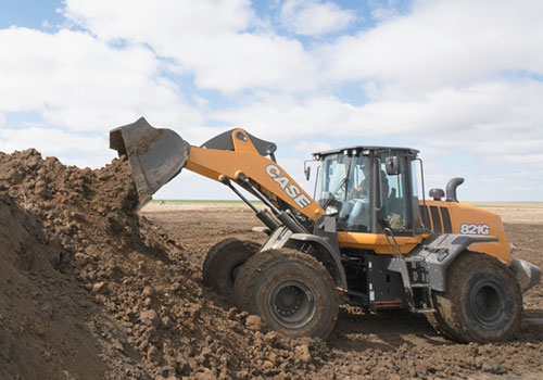 Case wheel loader technology